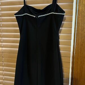 Xtraordinary Black and Silver Embellished Sundress